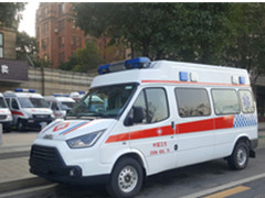江铃特顺长轴精神病医院专用救护车